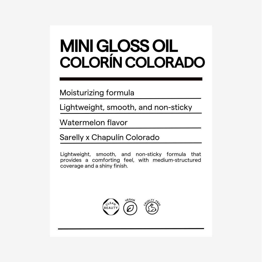 MINI COLORÍN COLORADO ACEITE BRILLANTE 
