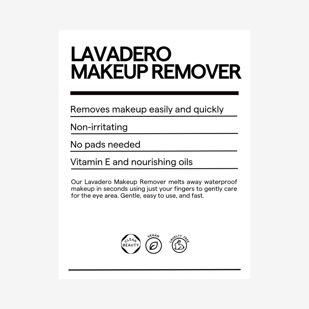 WATERPROOF MAKEUP REMOVER LAVADERO
