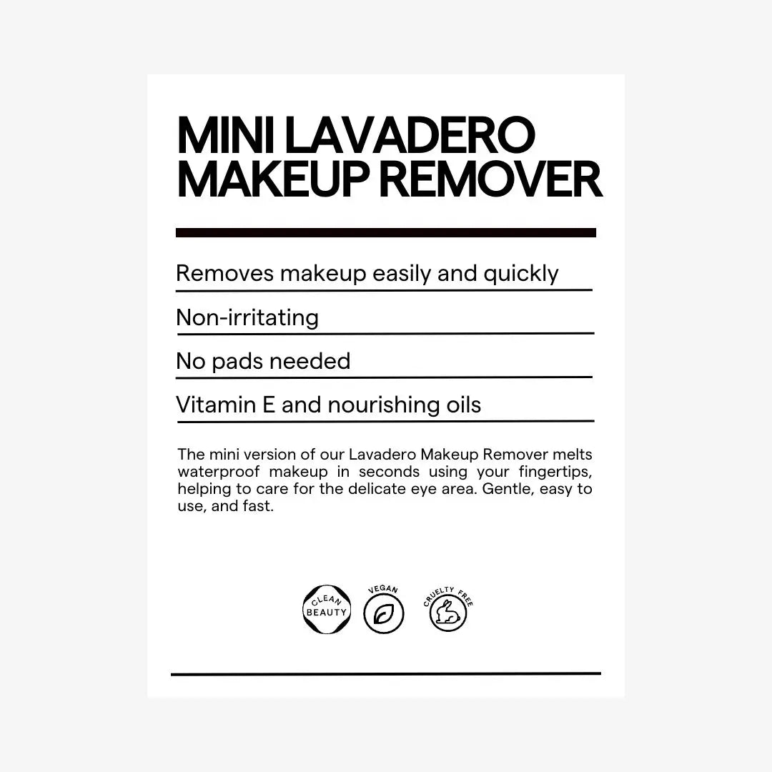 Info about Lavadero Mini Makeup Remover